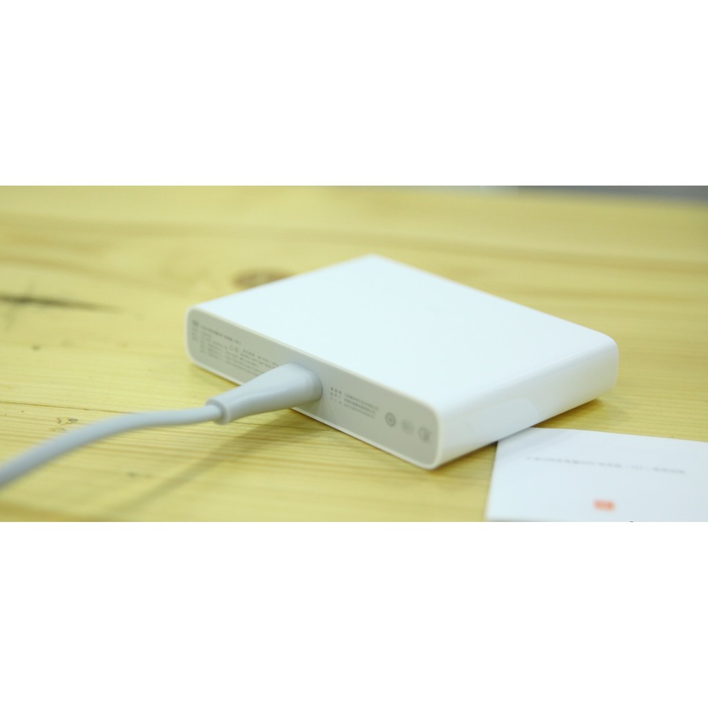 BỘ SẠC NHANH XIAOMI 6 CỔNG 60W : Chính Hãng