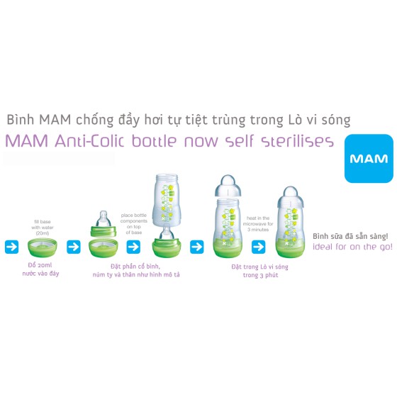 Bình Sữa Mam 260ml