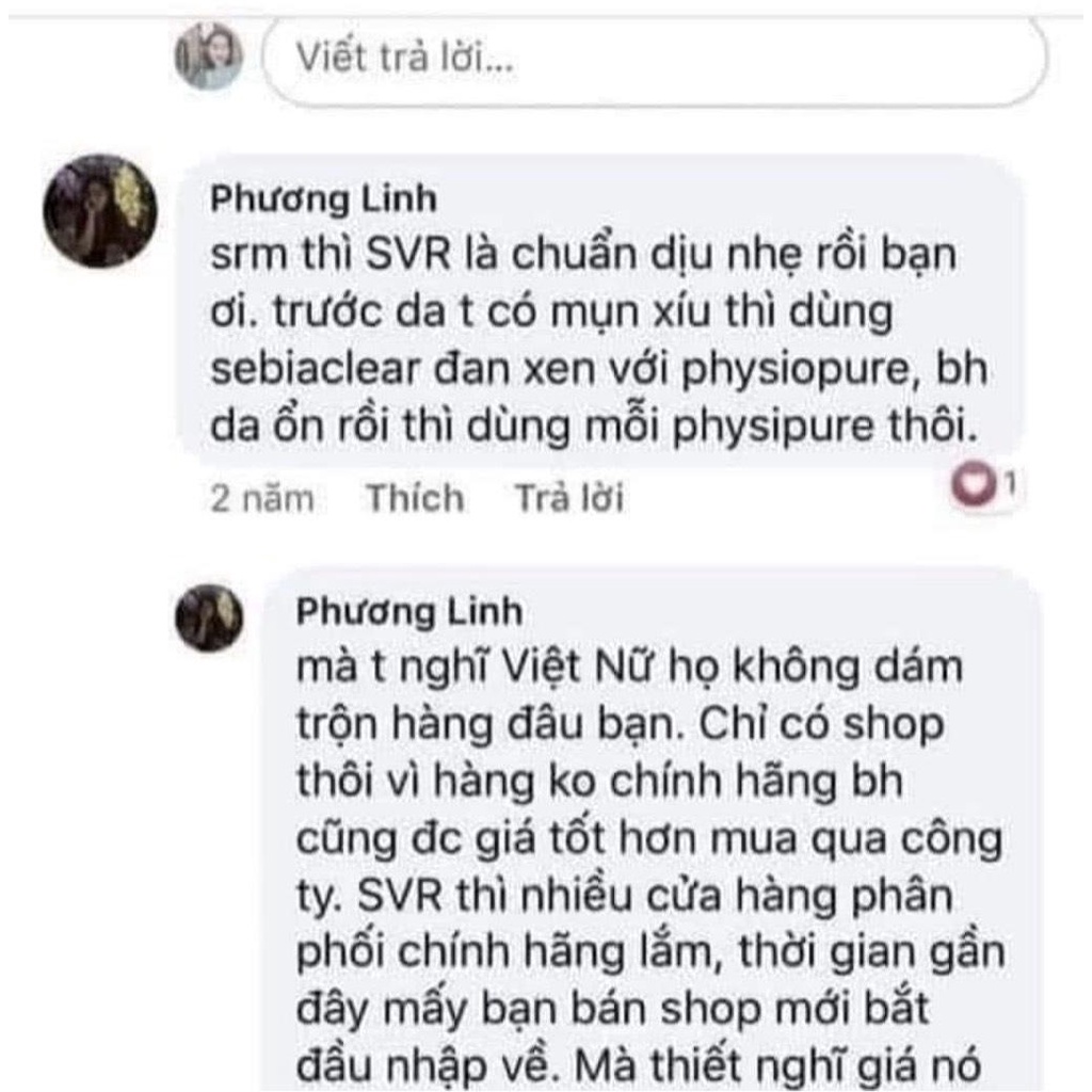Sữa rửa mặt cho da dầu SVR mẫu mới SVR Sebiaclear Gel Moussant  bản Pháp