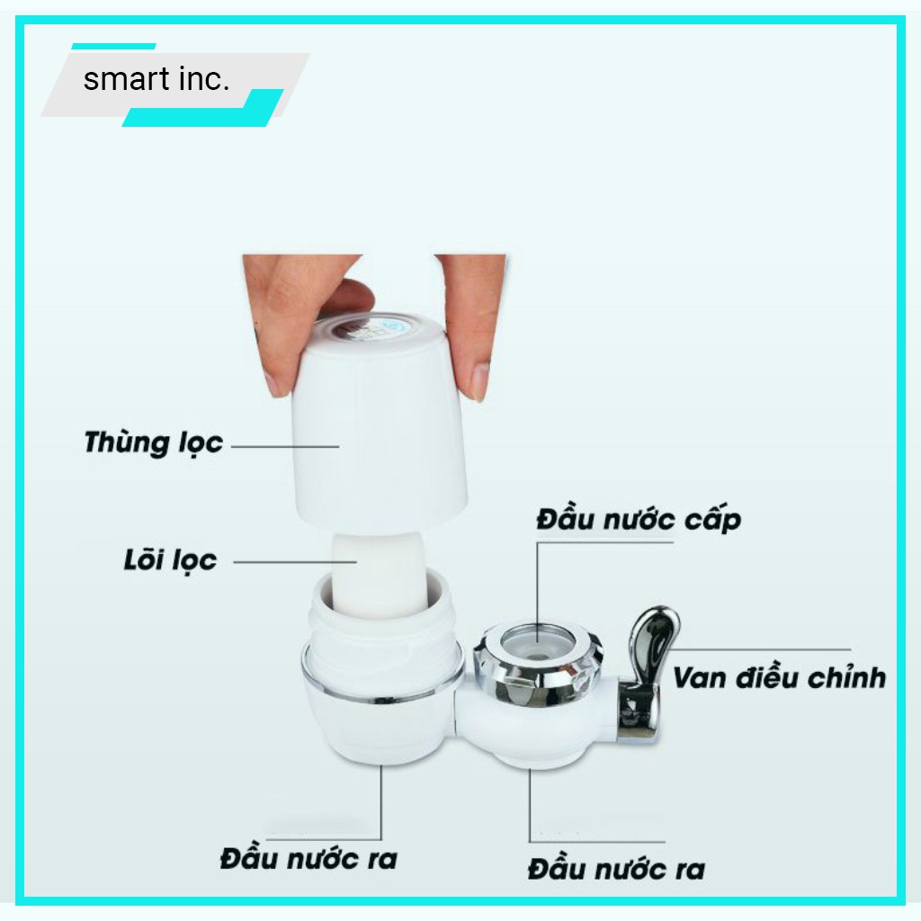 Đầu Vòi Lavabo Lọc Cặn Bẩn Lọc Nước Uống Tăng Áp Lực Nước