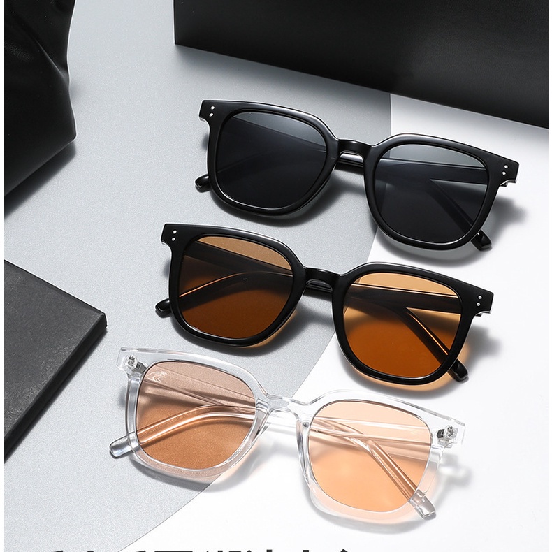 Kính Mát Nam Chống Tia UV Màu Đen Thời Trang