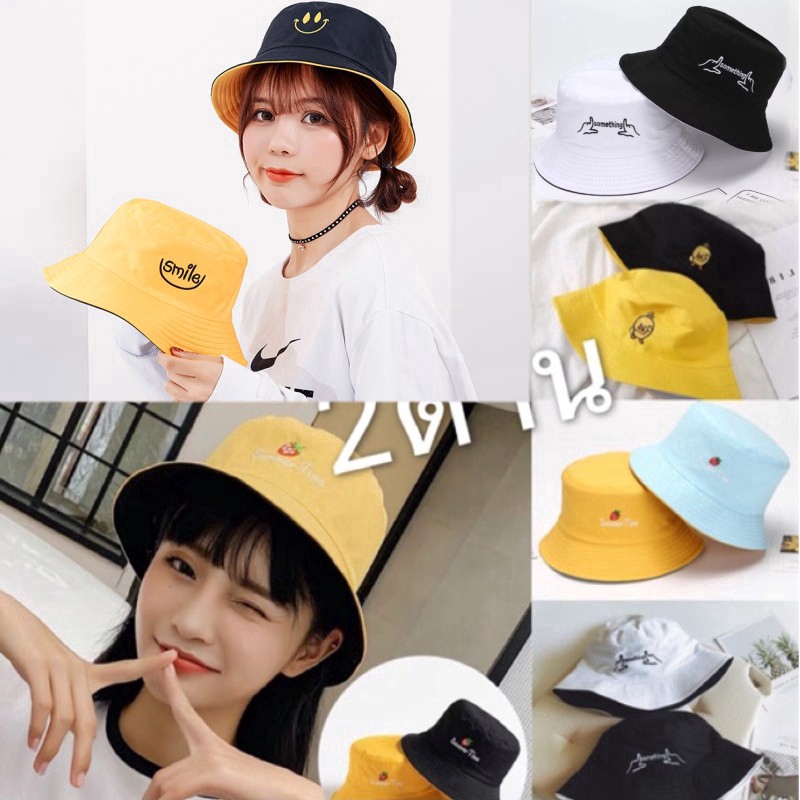 Nón Bucket chất Cotton thoáng mát cho phái nữ