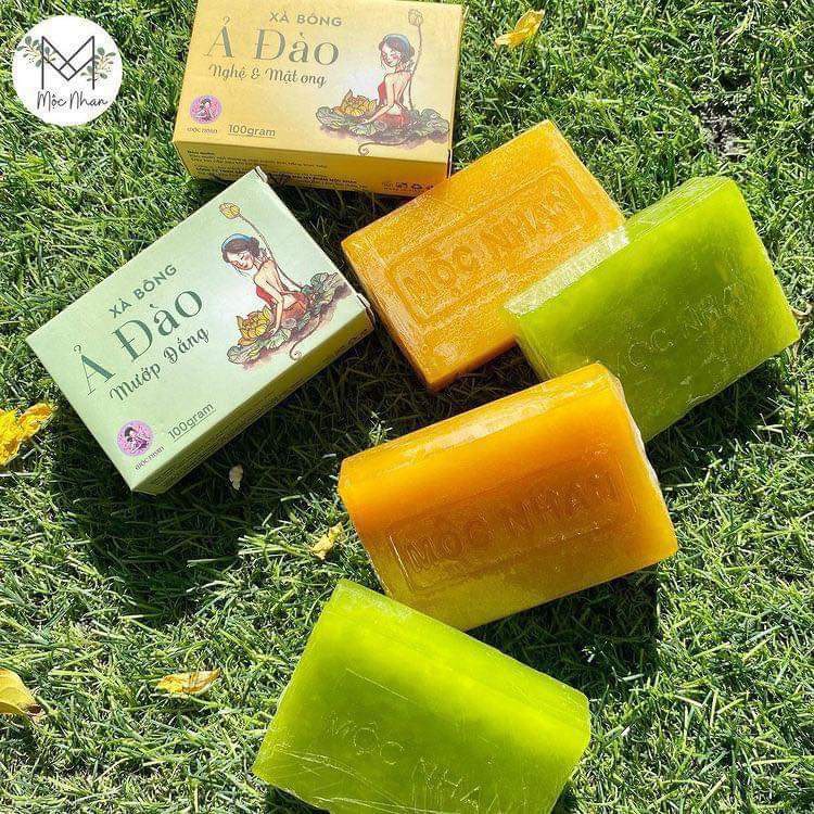 [ Tặng Túi Lưới ] Xà bông nghệ mật ong Ả Đào trắng da mờ thâm 100g | BigBuy360 - bigbuy360.vn