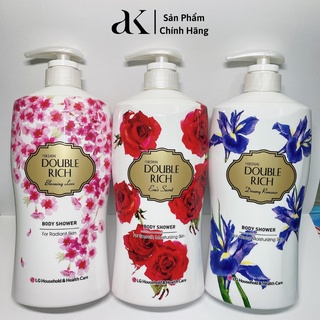 Sữa tắm Double Rich hương hoa giúp tăng cường độ ẩm cho da 800g
