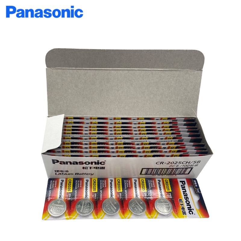 Pin CR2025 Panasonic vỉ 5 viên