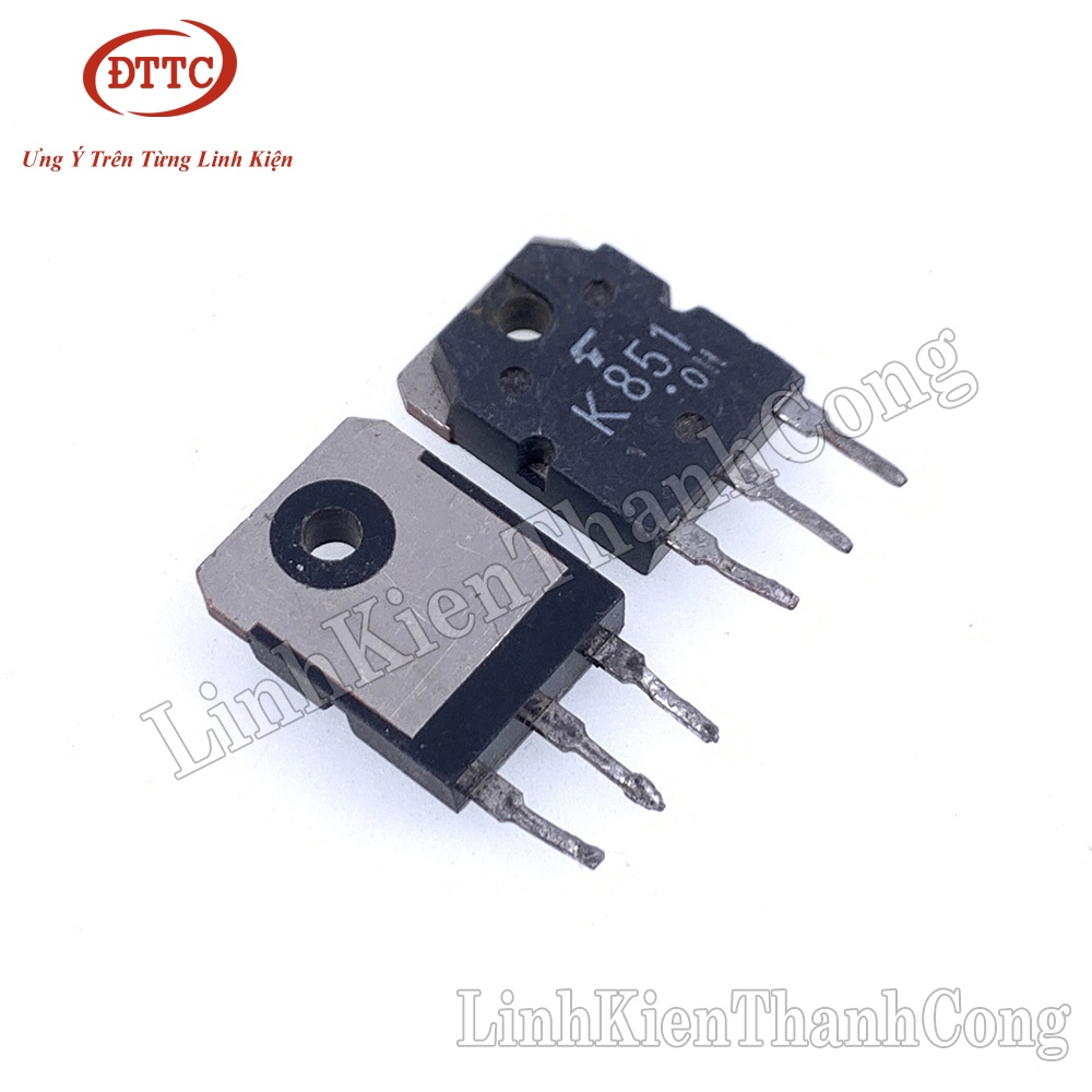 K851 MOSFET N-CH 30A 200V Tháo Máy