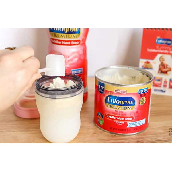 [Date 2023] Sữa Enfagrow Premium Toddler hộp nắp vàng 907gram - Hàng Mỹ