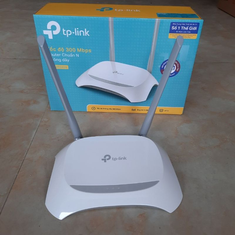 Bộ Phát Wifi TPLINK WR 840N 300Mbps bảo hành Chính Hãng 24 Tháng