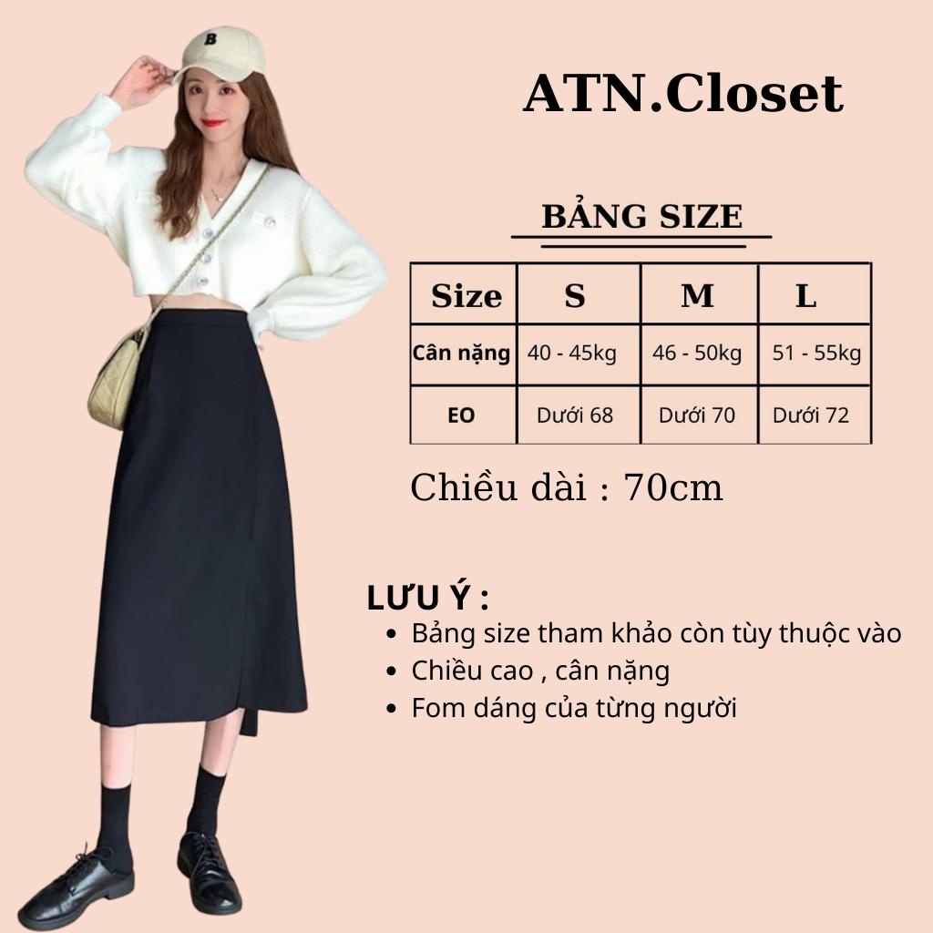 Chân Váy Dài Xẻ Tà Chất Tuyết Mưa Dày Dặn Siêu Hot | BigBuy360 - bigbuy360.vn