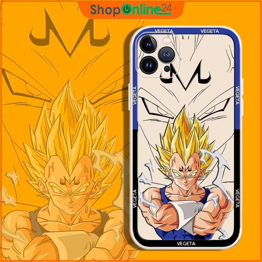 Ốp lưng Viền Vuông DragonBall Kem T175
