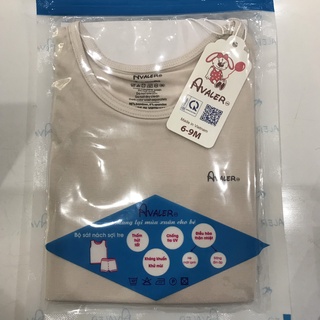 [Avaler] Bộ ba lỗ vải sợi tre cho bé (6-9m đến 3-4y)