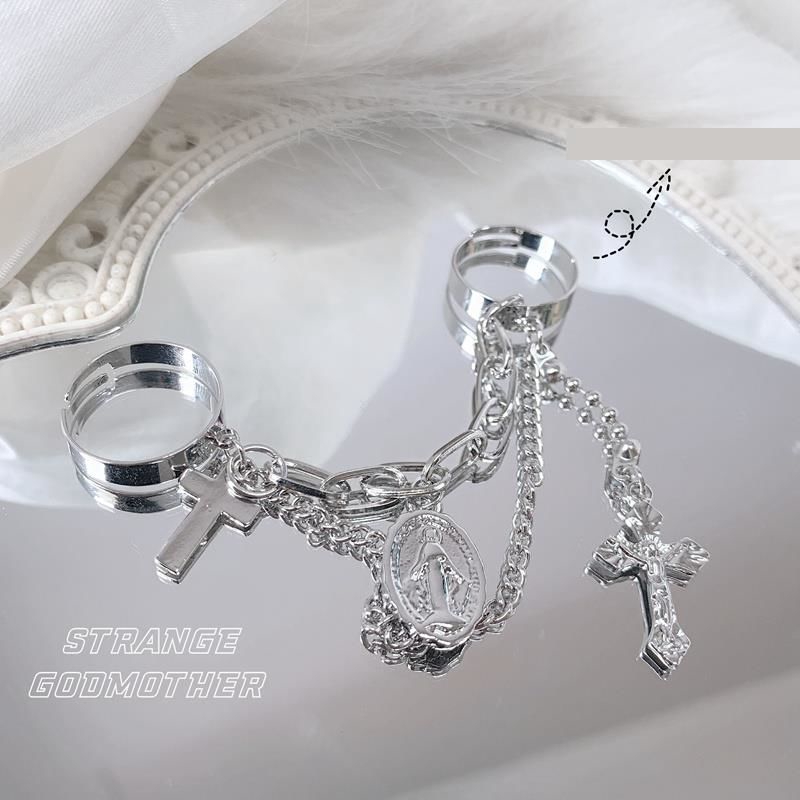 Nhẫn Thời Trang Phong Cách Hip Hop Cá Tính