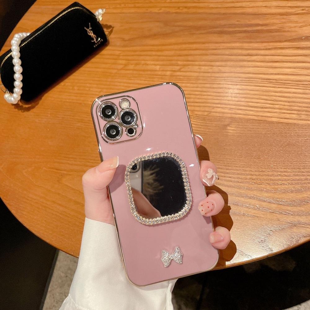 Ốp điện thoại tpu mềm tráng gương thích hợp cho Iphone 12 Pro Max 11 Pro Max Xs Max Xr X 7 8 Plus 7 Plus