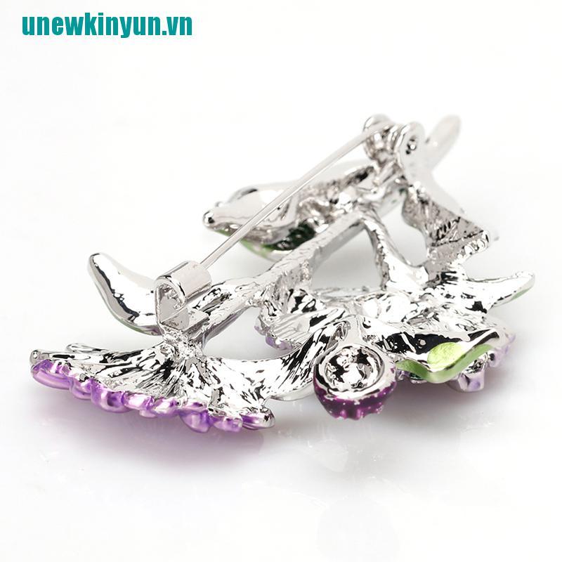 Y●Trâm Cài Áo Hình Hoa Cúc Tráng Men