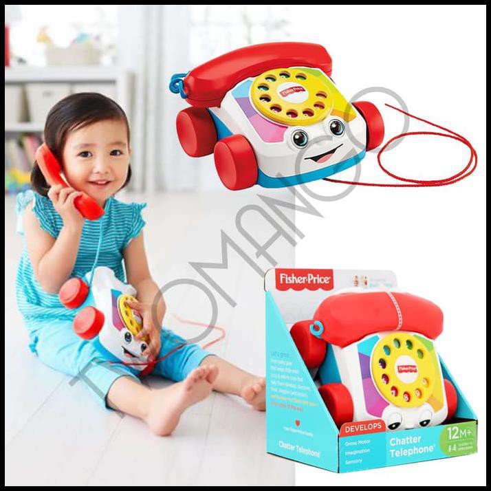 Fisher Price Điện Thoại Bàn Hình Điện Thoại Độc Đáo