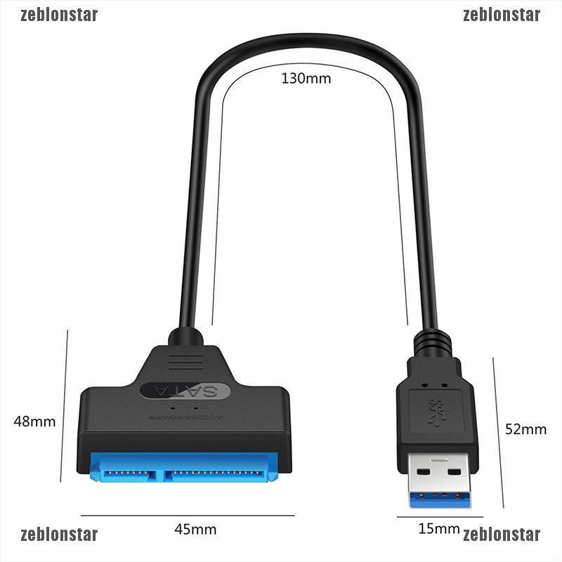 Cáp chuyển đổi USB 3.0 thành đầu đọc thẻ SATA 2.5" chuyên dụng