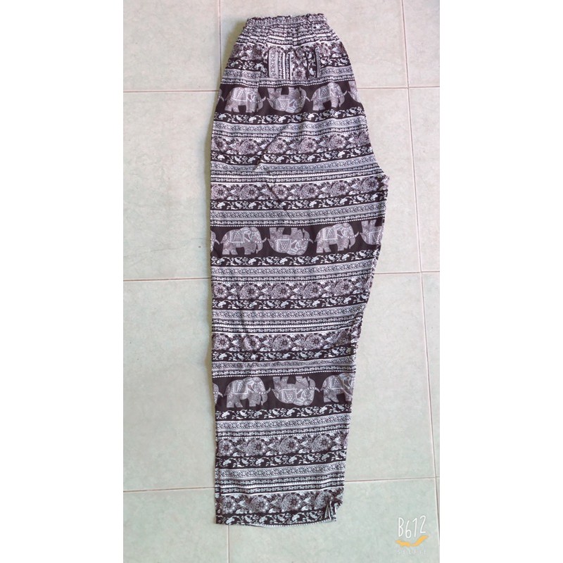 [size 3/75-90ky]Quần alibaba quần baggy có 2 túi 2 bên size to bigsize