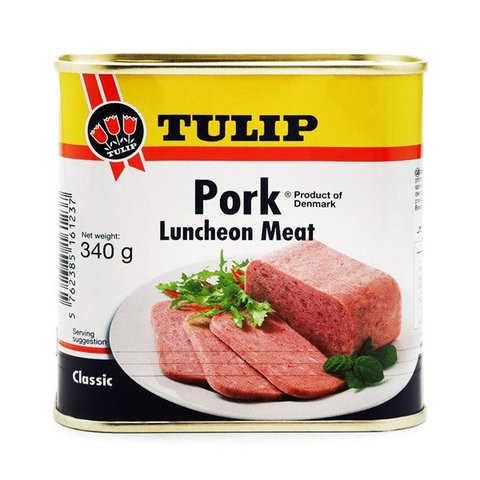 1 Hộp Thịt Hộp Tulip Pork 340g Cực Ngon