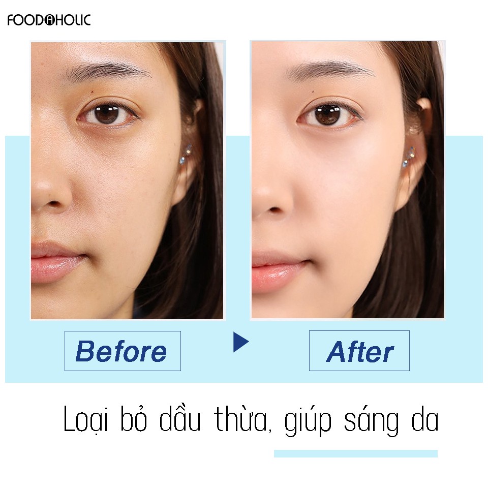 Hộp 10 Mặt Nạ Dưỡng Trắng Da Kim Cương Foodaholic Diamond Brightening Essential Mask 23g x 10