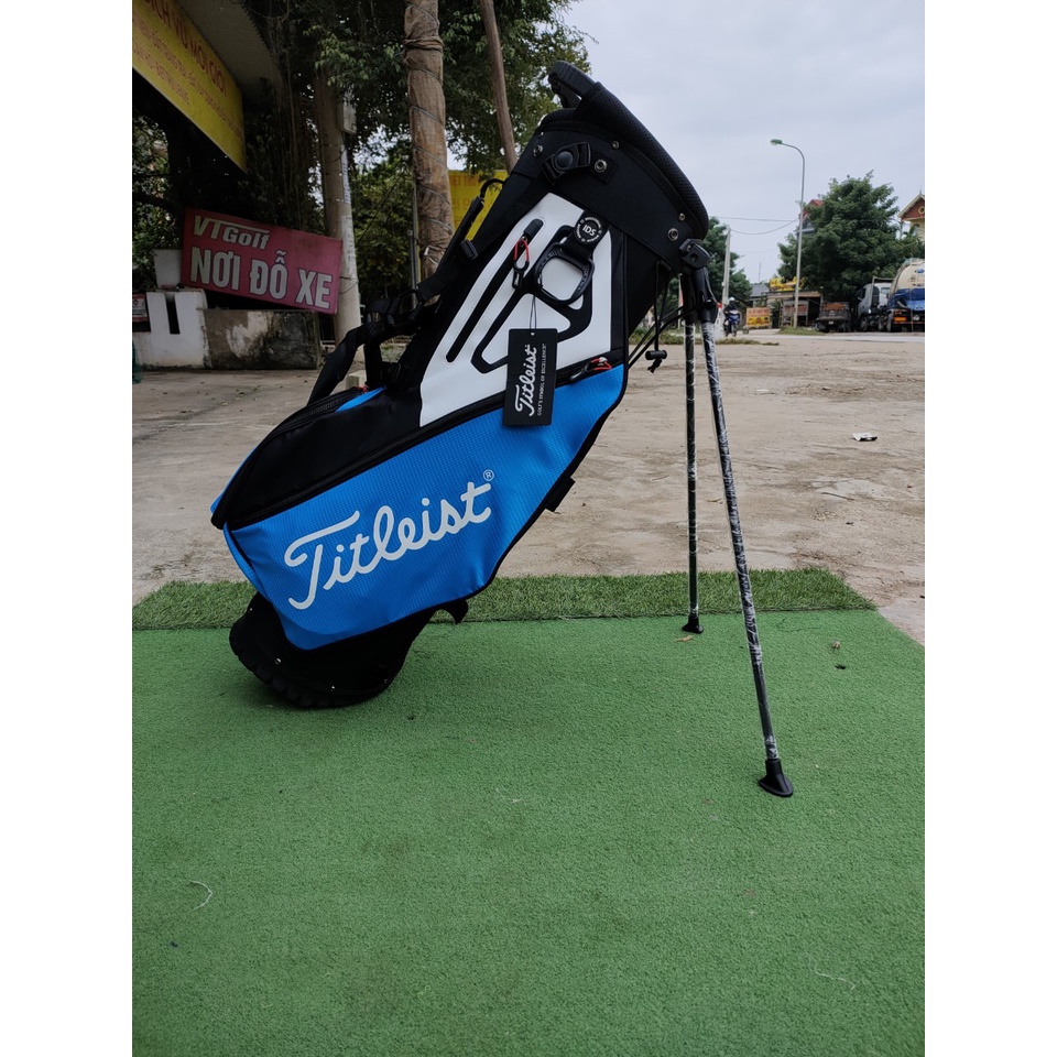 Túi gậy golf Tiliest túi đựng gậy có chân chống vải bạt siêu nhẹ chứa 14 - 16 gậy chống thấm chống bụi TM009