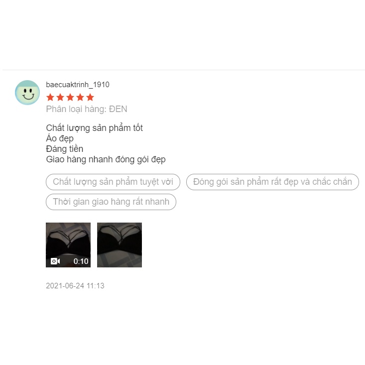 Áo ngực su đúc cài trước đệm mút hình bàn tay nâng đẩy ngực Chất đúc su êm mềm mặc vô cùng thoải mái nhẹ nhàng- B810