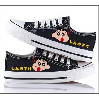 [NHIỀU MẪU] Giày Cổ Thấp Hoạt Hình Chibi Dễ Thương ( Giày Doraemon, Shin,..)