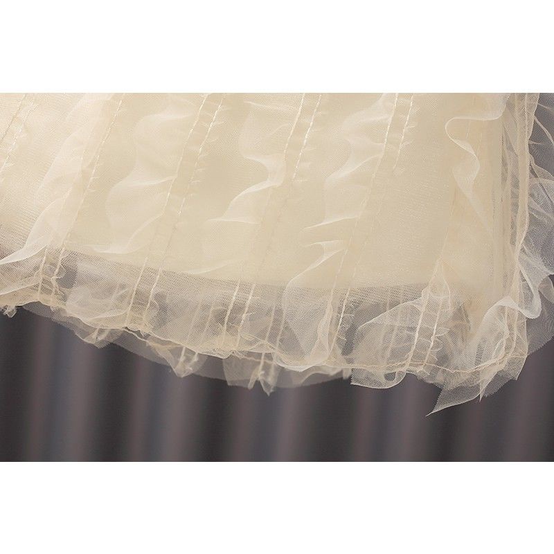 Đầm Tay Phồng Thời Trang Mùa Hè Phong Cách Mới Dành Cho Bé Gái