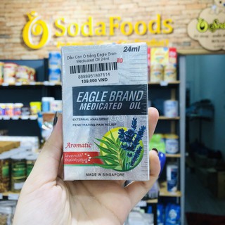 Dầu Con Ó Eagle Brand Medicated Oil 24ml