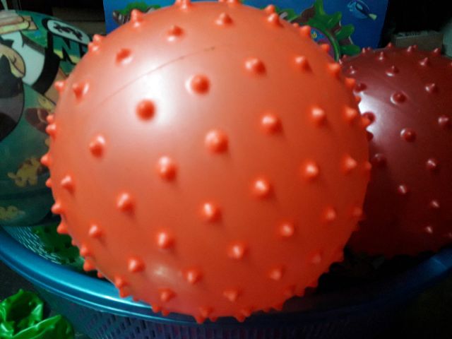 Bóng cao su gai + hình