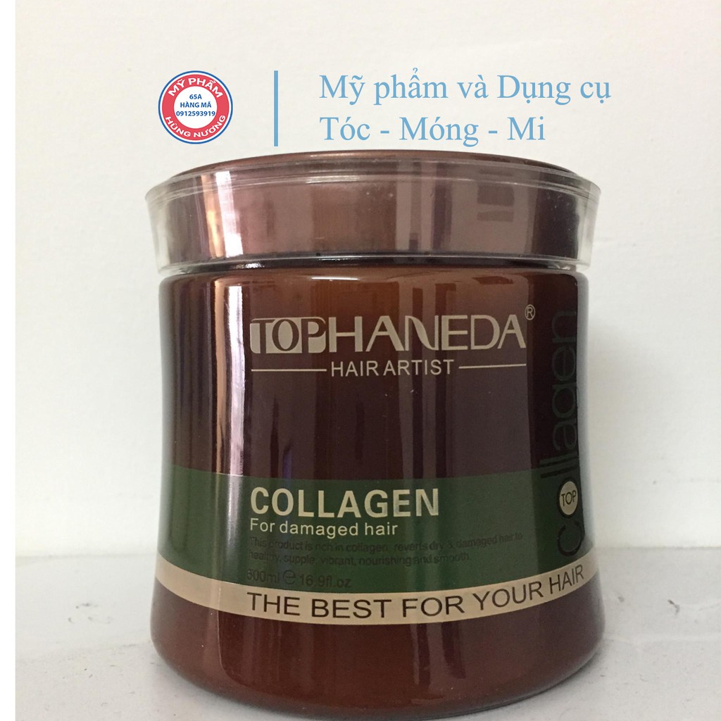 Dầu hấp phục hồi Haneda Collagen 500ml