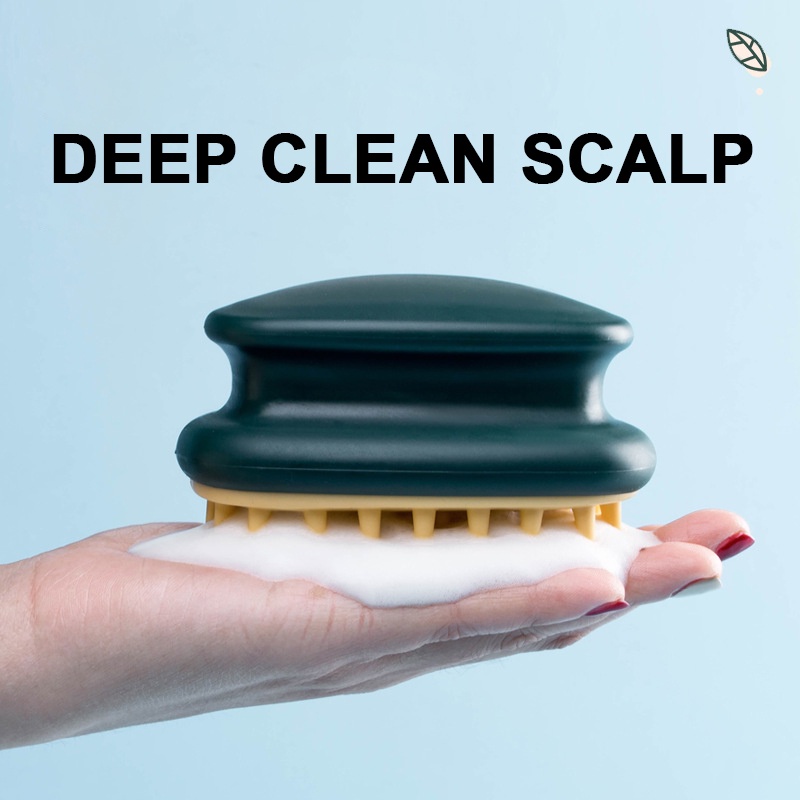 Lược Silicone Mát Xa Da Đầu Tiện Dụng