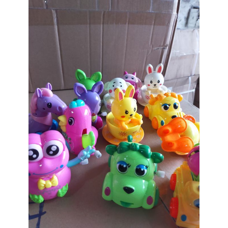 combo 2 thú chuyển động dễ thương cỡ lớn ( chạy cót)