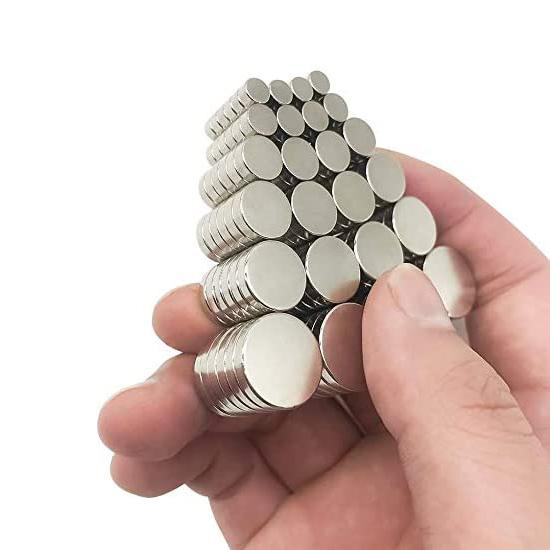 Nam châm đất hiếm tròn không lỗ GAOMS, các kích thước độ dày 5mm