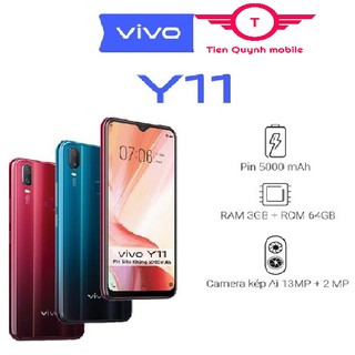 Điện Thoại Vivo Y11 3Gb + 32Gb Hàng Chính Hãng