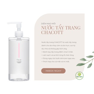 [IB CHECK HÀNG TRƯỚC KHI ĐẶT] Nước tẩy trang 500ml