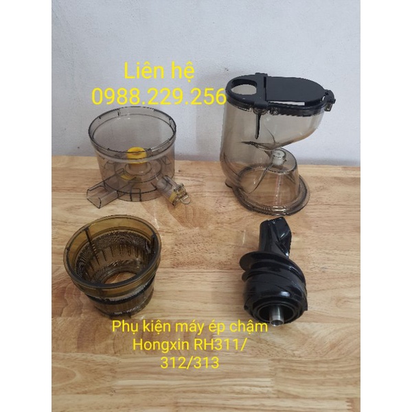 Cối ép 2 vòi máy ép chậm Hongxin RH311 RH312 RH313