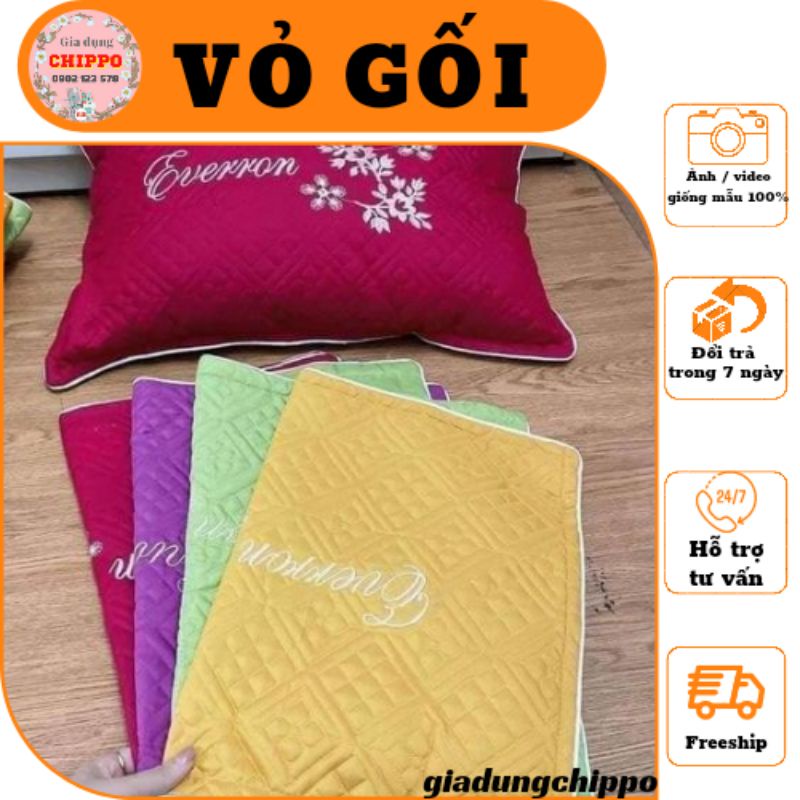 Vỏ gối nằm 45×65cm (1 cặp / 2 chiếc)