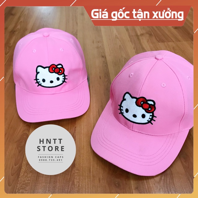 [ Hàng Mới 2020 ] NÓN KẾT HELLO KITTY SIÊU HOT [ ST.SHOP sale 99% ]