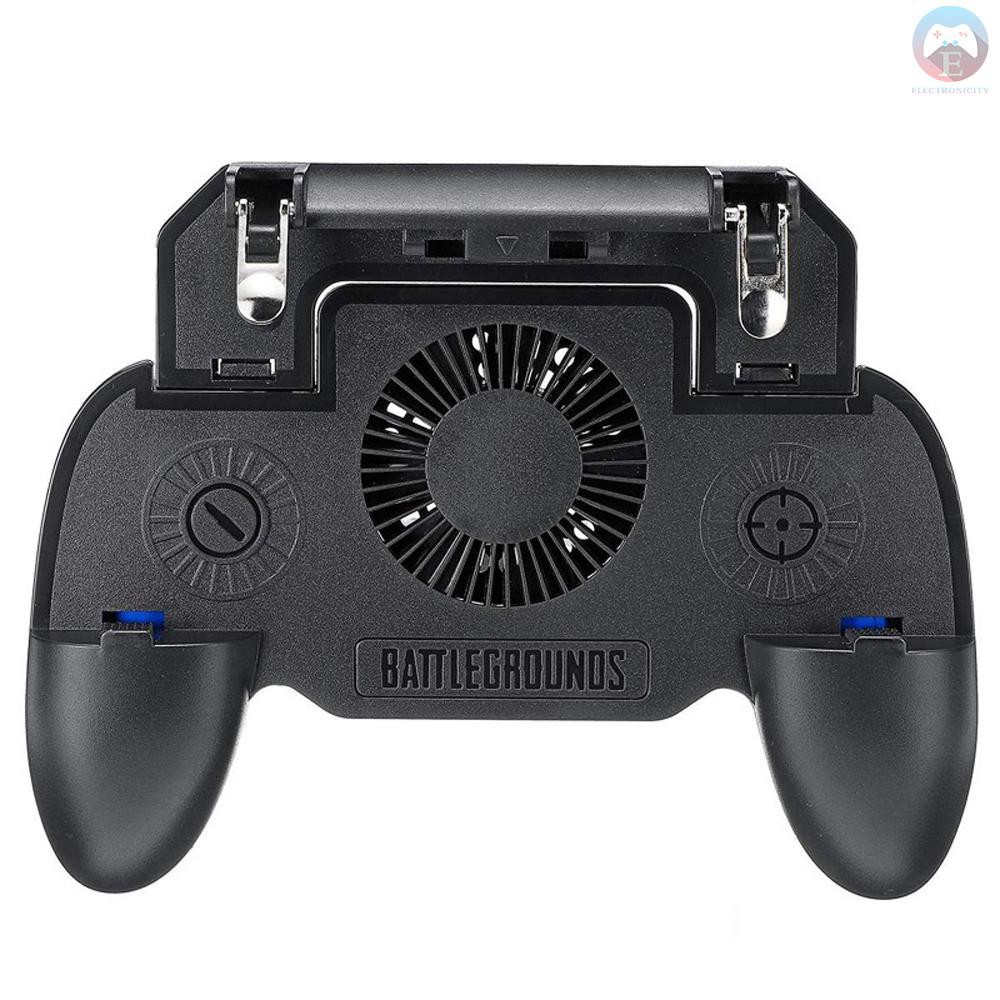 Ê 3 in 1 Mobile Gaming GamePad with Cooler Cooling Fan with Mobile Power Game Handle Mobile Games Controller Gamepads