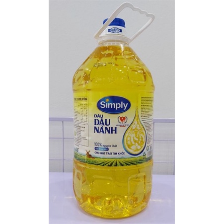 Dầu ăn đậu nành Simply 1L 2L 5L