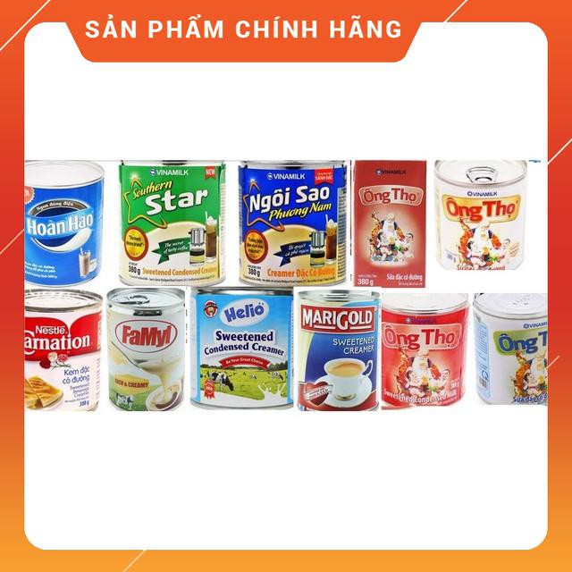 Gia Rẻ Cac Loại 380g 500g Sữa đặc Ong Thọ Hoan Hảo Ngoi Sao Phương Nam Carnation Helio Famyl Marigolg Duth Lady Shopee Việt Nam