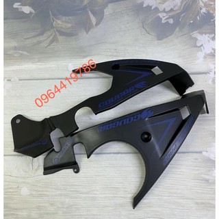 Mỏ cày Exciter150 đen nhám.