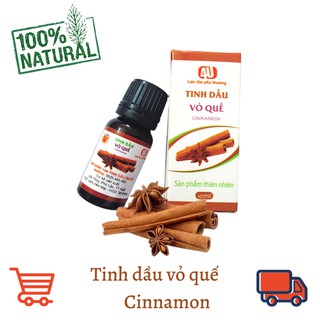 [Nguyên chất 100%] Tinh Dầu Vỏ Quế Khử Mùi, Thơm Phòng, Treo Xe, An Toàn Cho Mẹ Và Bé