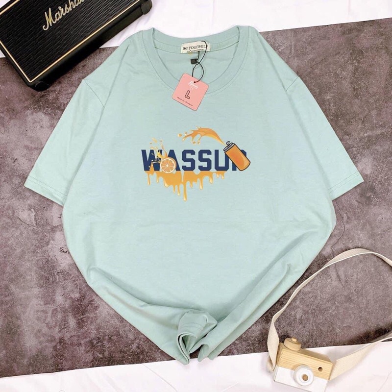 AT02_Áo Thun Be YourSelf Chính Hãng Siêu Đẹp. Chất Thun Cotton Hàng Xuất Dày Dặn, Mềm, Mịn, Form Rộng Unisex Nam/Nữ Ok