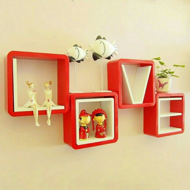 Bộ kệ trang trí hình LOVE (giá xưởng)