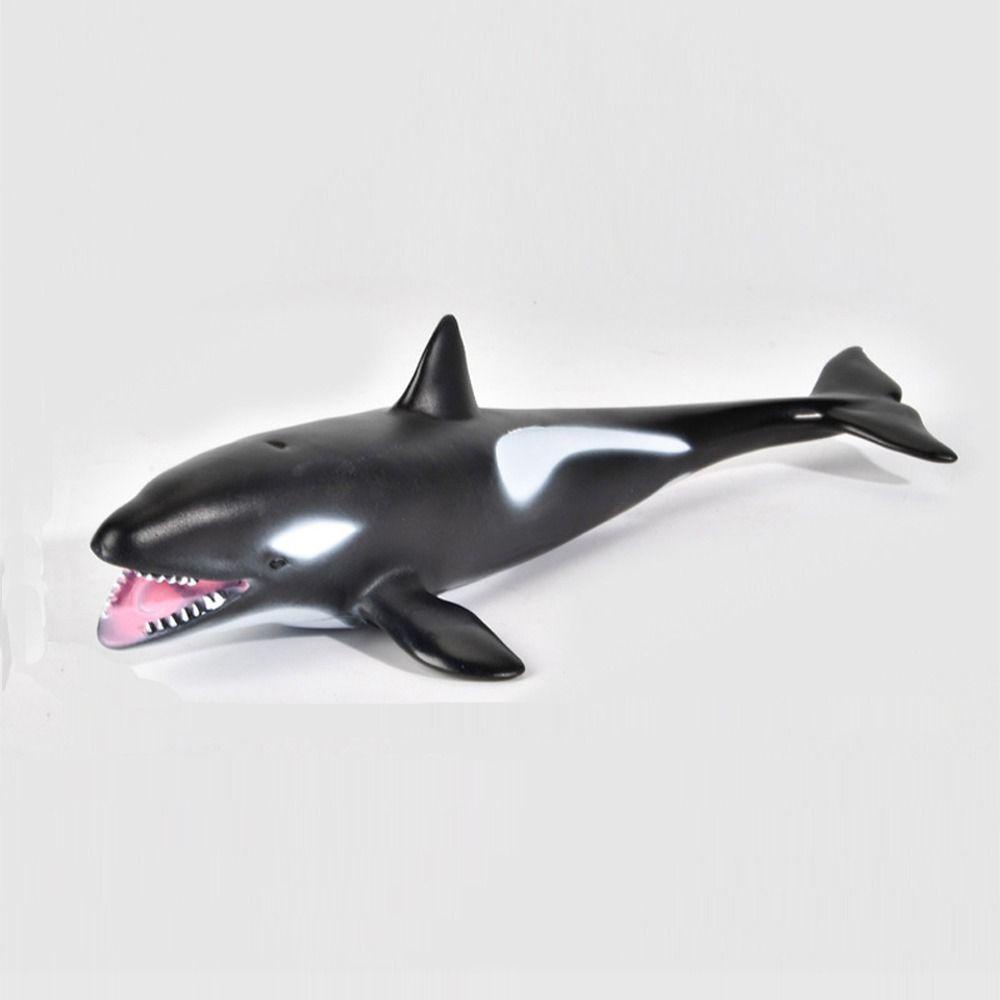 LANFY Mô Hình Cá Voi Bằng Cao Su Mềm Trang Trí Nhà Cửa