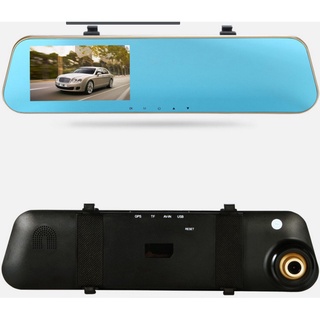 PAN- [GIẢM GIÁ MẠNH TAY ] Camera hành trình tích hợp kính chiếu hậu và camera lùi Led ( Cao cấp có vạch kẽ đường) Skylif