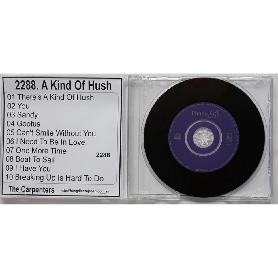 Bộ 8 CD nhóm nhạc Carpenters