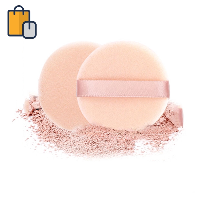 [Hàng mới về] Bông phấn trang điểm siêu mềm mịn 3 kích thước tùy chọn