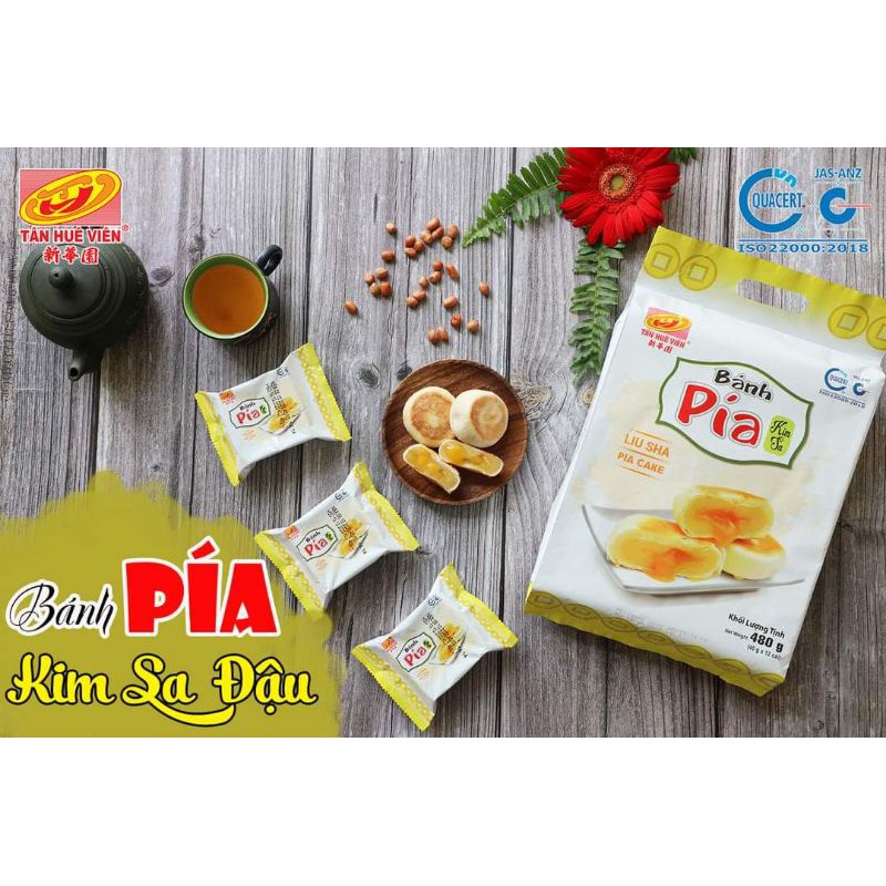 Bánh pía kim sa đậu Tân Huê viên đặc sản Sóc Trăng
